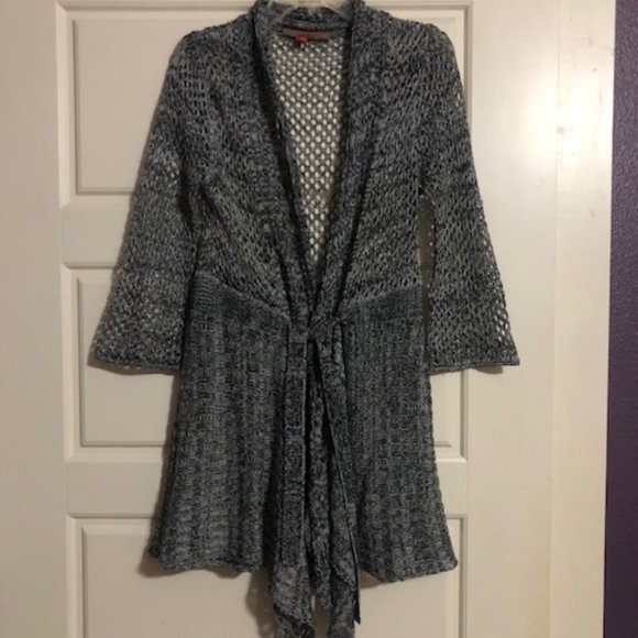 Tie Front Cardigan - Small - Picture 1 of 2